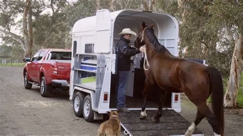 horse trailer towing test